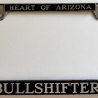 Bullshifter License Plate Frame