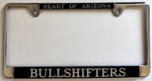 Bullshifter License Plate Frame